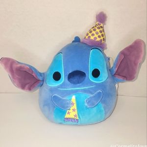 STITCH 🥳 Disney's Birthday Party Stitch Original Squishmallow by Kelly Toy NWT